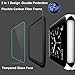 Screen Protector for Apple Watch [Exclusive to Series 3], AUNEOS Series 3 42MM Protector for Apple Watch [Self-Absorption] Tempered Glass Cover for Apple Watch Nike+, Hermès, Edition (Black, 42mm)