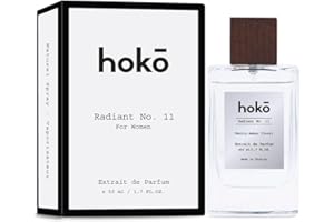 HOKO Radiant No.11 Perfume For Unisex | Inspired by MFK's Baccarat Rouge 540 | Long Lasting, Vegan | Extrait De Parfum -1.7 Fl Oz | Perfume for Women, Travel Size
