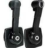 Uflex B184 Single Lever Side Mount Control with Positive Lock-in Neutral and Trim Switch