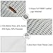LETHMIK Merino Wool Slouchy Beanie,Mens&Womens Long Warm Winter Hat Mesh Knit Cap Skully Light Grey