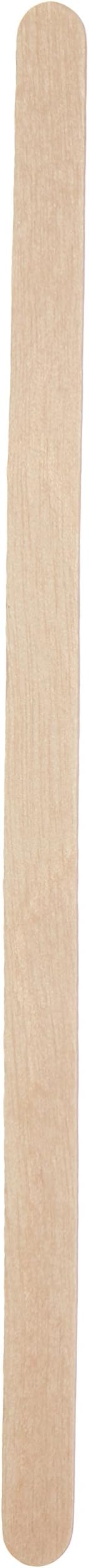DUKAL Spa 900418 Wood Applicator Sticks, Non-Sterile, 1/4" x 5 1/2", Slim, Bendable (Pack of 2500)