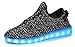 Mohem Men's Women's Unisex Sneakers Shoes(16804Black35)