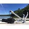 BEST-Kayak-Anchor-for-Canoes-Jet-Skis-Dinghy-SUP-Paddleboard-Small-Boats-35lbs-Galvanized-Iron-Anchors-Include-a-40-FT-Marine-Rope-Buoy-Ball-Stainless-Steel-Hook-Yak-Angler-Fishing