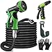 Ultimate Garden Hose Kit Expandable Garden Hose 50ft 2 Garden Hose Nozzle Set Hose Reel Garden Gloves