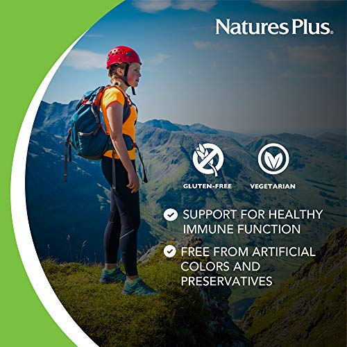 Natures Plus Adults Dental Care Probiotic - 60 Vegetarian Lozenges - Peppermint Flavor - Supplement for Teeth & Gum Health, Promotes Fresh Breath - Gluten Free - 30 Servings
