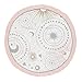 Sweet Jojo Designs Blush Pink, Gold and Grey Star and Moon Playmat Tummy Time Baby and Infant Play Mat for Celestial Collection