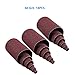 LotFancy 24PCS Spindle Sander Sleeves, 60 Grit Sanding Sleeves, Aluminum Oxide Abrasive, 4-1/2” Length, 4 Each of 1/2”,3/4”,1”,1-1/2”, 2” and 3”