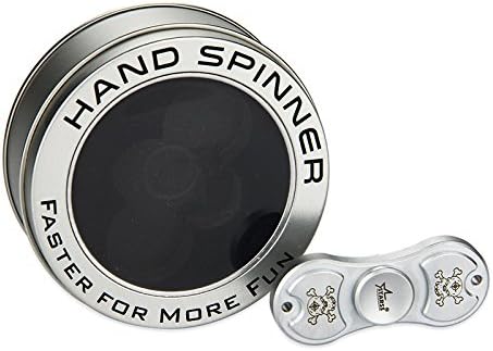 Non-3D printed Tri-Spinner Fidget Toy Smooth Surface Finish Ultra Durable - 100% aluminum material
