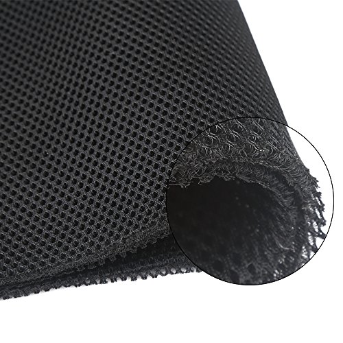 KISSTAKER 57x20inch Speaker Fabric Cloth Stereo Grill Mesh for
