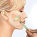 Jade Roller Massager,Facial Exercisers,Rejuvenates Face and Neck Skin Slimming Beauty Tool (5.7