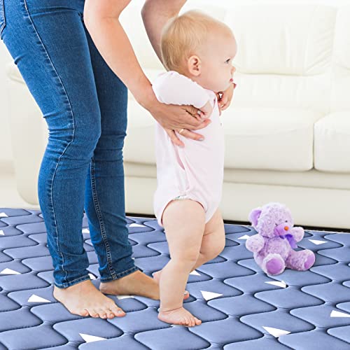 Premium Foam Baby Play Mat 59" X 59", Thicken OnePiece Crawling Mat