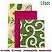 3-Pack Beeswax Food Wrap - Premium Reusable Food Storage Bags, Sustainable Product made from Bee Wax, Jojoba Oil and Organic Cotton, Multiple Sizes of Reusable Food Wrap, Organic Wrap, Beeswax Wrap