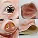 PartyCostume – Happy Pig Mask – Halloween Party, Funny, Cute Latex Animal Mask