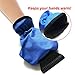 Zento Deals Durable Car Ice Scraper Windshield Blue Waterproof Mitt- Glass Snow Remover Glove That Keeps Your Hands Warm Dry