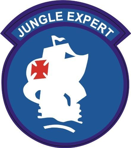 Magnet United States Army USARSO Jungle Expert Patch Decal Magnetic Sticker 3.8"