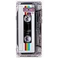 FAteamll Case for Galaxy Note 9 with Reinforced Corners TPU Soft Bumper Retro Cassette Tape Case Compatible with Samsung Galaxy Note 9