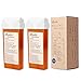 Belle Depilatory 150g(5.30oz)Warm Honey Soft Hot Wax Cartridge Hair Removal Warmer of 2pcs /set for Professional Use