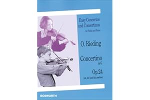Concertino in G Op. 24 | Violin and Piano Sheet Music for Early Intermediate Students | Classical Violin Solo Repertoire Book