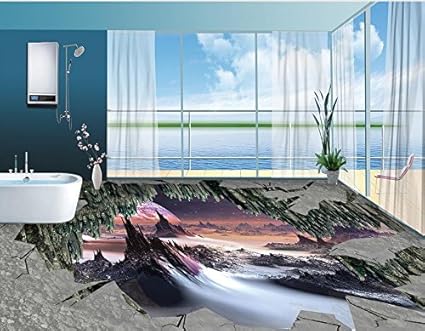 Lwcx 3d Flooring Customized Wallpaper Black White 3d Floor