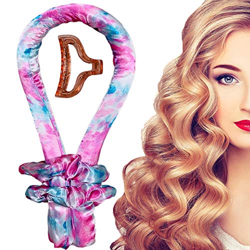 Izadores de pelo sin calor para cabello largo, rodillos de pelo