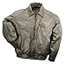REED Men’s Luxury Leather Bomber Jacket – Genuine Leather American Style with Broad Shoulder Fit