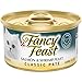 Purina Fancy Feast Grain Free Pate Wet Cat Food, Classic Pate Salmon & Shrimp Feast - (24) 3 oz. Cans primary