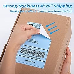 Memoking 4x6 Thermal Direct Shipping Labels