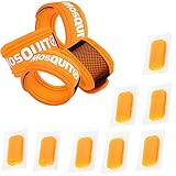 MosQuitO Repellent Reusable Bracelet (4 Pcs) & Refills (8 Pcs) - Premium Quality - 100% Pure Natural Essence Oil - DEET FREE - Ideal for Adults & Kids