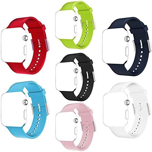 Apple Watch Band,Soft Silicone Sport Style Replacement iWatch Strap for Apple Watch Band,Podoru Soft Silicone Sport Style Replacement iWatch Strap for Apple Wrist Watchple Wrist Watch