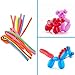PartyWoo Assorted Colors Rainbow Balloons 40