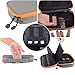 VIGBAGNIA Triple Layer Travel Cord Organizer Electronics Accessories Case USB Drive Shuttle Travel Gear Carry Bag for Phone Charger and Cable
