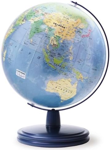 Amazon 渡辺教具製作所 Ud ユニバーサルデザイン地球儀 行政 W 2603 スチール台 球径26cm地球儀 地球儀 文房具 オフィス用品