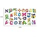 Generic Alphabet & Animals PVC Mural Wall Stickers