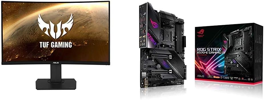 Asus VG278QR 27” Gaming Monitor, 1080P Full HD, 165Hz (Supports 144Hz), G-SYNC Compatible, 0.5ms, Extreme Low Motion Blur, Eye Care, DisplayPort HDMI DVI: Computers & Accessories