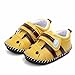 Lidiano Baby Non Slip Rubber Sole Cartoon Walking Slippers Crib Shoes Infant/Toddler (18-24 Months, Bee)