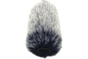 Deadcat Slip-On Windshield Mic Fur Cover Rode Go II Microphone Outdoor Photography Fur Windshield
