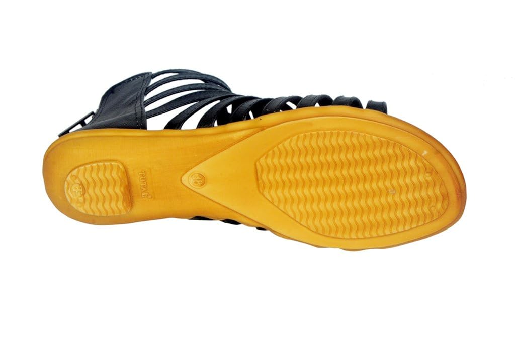remson india women's synthetic flat gladiator