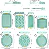 15in1-Silicone-Nonstick-Baking-Pan-Bakeware-Mold-Tools-Set-BPA-Free-Food-Grade-for-Muffin-Donuts-Pizza-Tiramisu-Cake-Tin-Tray-Pan-Sheet-Set 10in1 Nonstick Silicone Baking Cake Pan Tin Tray Sheet Mould Set for Oven, BPA Free Heat Resistant Bakeware Supplies…