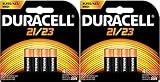 8 Duracell Duralock 21/23 12V Alkaline Batteries MN21B4 8LR50 A23 MN21