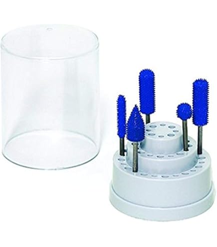 Zona 37-880 Bur Holder, Small Round, With Cover, For 24 1/8-Inch