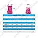qyqkfly Polka Dot Girls Kids Bathing Suits Adjustable Swimsuits (FBA)