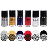 Maniology (formerly bmc) 6pc 2nd Generation Creative Nail Art Stamping Polishes - Essentials: Primary