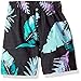 Kanu Surf Boys' Reflection Quick Dry UPF 50+ Beach Swim Trunk, Cozumel Black, 3T