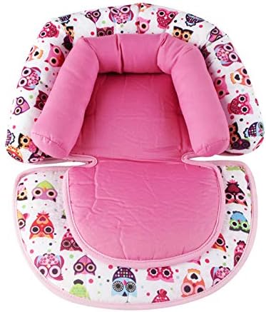 Head and Neck Support, Lamavido Newborn Infant Head and Neck Support for Car Seat and Stroller, Baby Soft Neck Support Pillow £¨Pink£