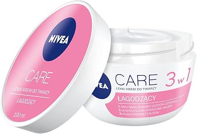 Nivea Light 3-in-1 Face Cream 100ml Dry Sensitive Skin Hydrating Soothing