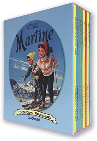 Martine : Coffret 8 volumes : Martine fait du théâtre ; Martine à la montagne ; Martine à la ferme ; Martine à la mer ; Martine à la foire ; Martine à ... en bateau ; Martine au parc (French Edition)