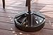 US Weight Durable Fillable Umbrella Base Designed to be Used with a Patio Table (Topaz)