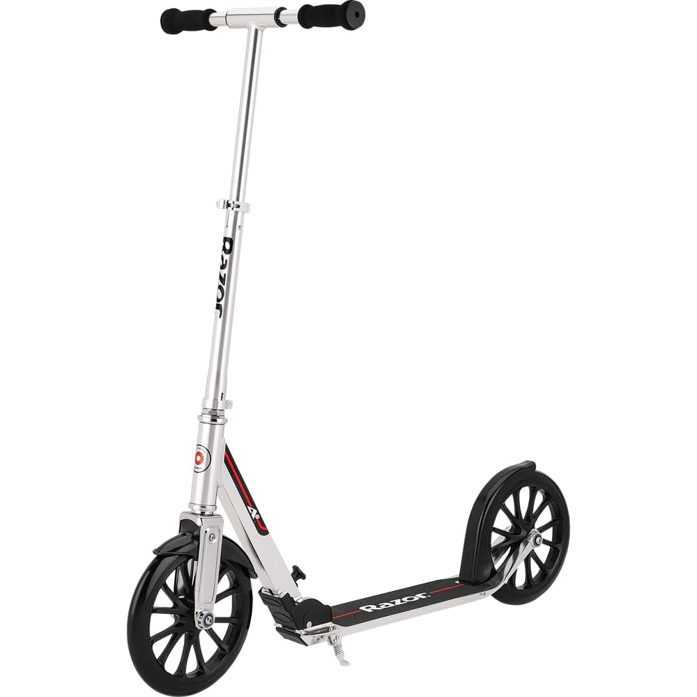 Razor A6 Kick Scooter for Kids Ages 8+ - Extra-Tall Handlebars & Longer Deck, 10