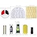 UNOMOR Halloween Makeup Kit with Fake Blood and Glow in Dark Nails for Witch Vampire Makeup