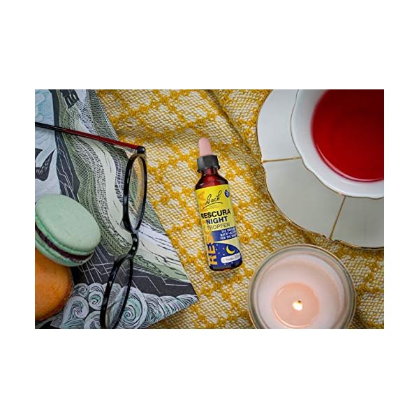 Original Bach RESCURA NIGHT Tropfen alkoholfrei: (ehemals Rescue) BachblÃ¼ten-Mischung + White Chestnut, 20ml – Bild 6